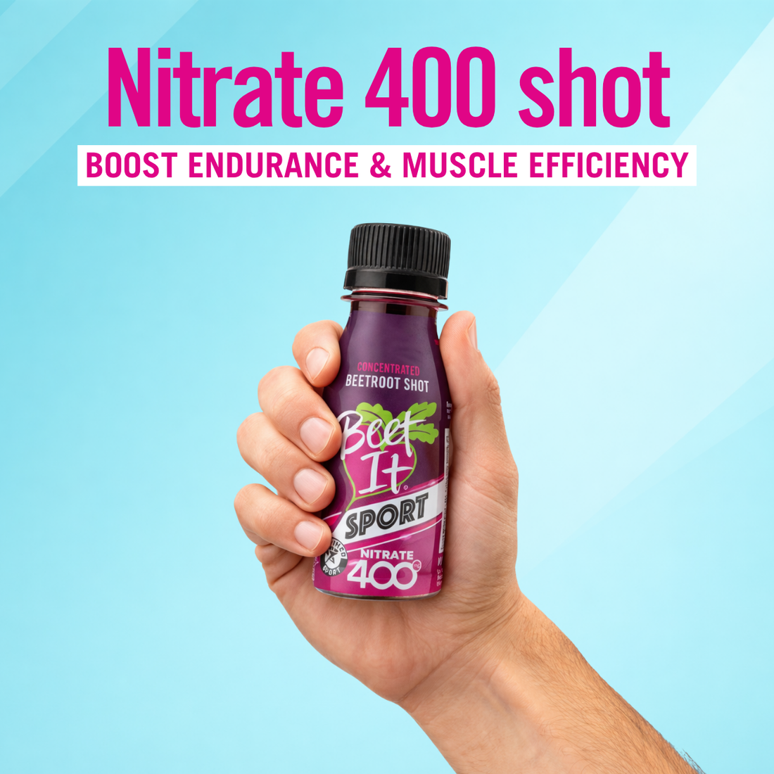 Beet It Sport Beetroot Nitrate Shots - Boost Endurance & Muscle Efficiency