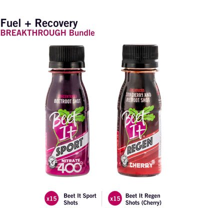 Fuel + Recovery BREAKTHROUGH Bundle (Nitrate 400 + Regen Cherry)