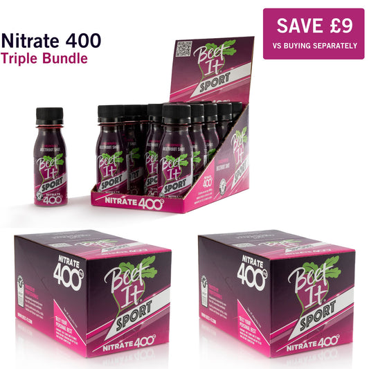 Nitrate 400 Triple Bundle (3 cases / 45 Shots)
