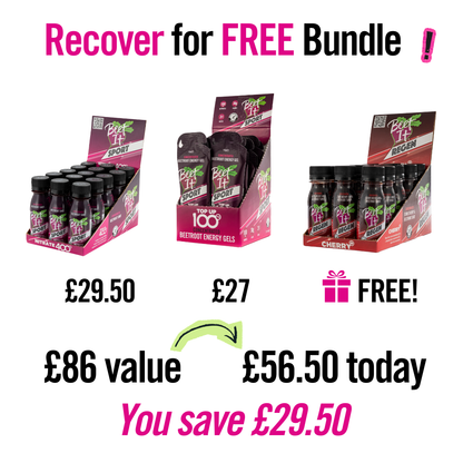 Recover for FREE Bundle – Get £86's Worth of Performance Fuel for £56.50