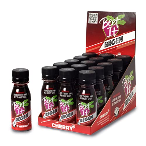 Beet It Regen Cherry+ Shot - Boost Recovery (balení po 15)